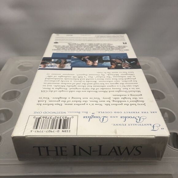 The In-Laws VHS Movie Warner Bros Albert Brooks Michael Douglas New Sealed - Picture 8 of 10